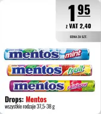 Eurocash Drops: Mentos 37,5-38 g oferta