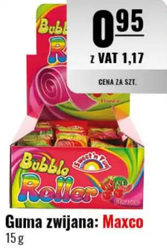 Eurocash Guma zwijana: Maxco 15 g oferta