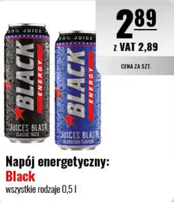 Eurocash Napój energetyczny: Black 0,5 l oferta