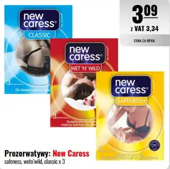 Eurocash Prezerwatywy: New Caress 3 szt. oferta