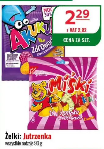 Eurocash Żelki: Jutrzenka 90 g oferta