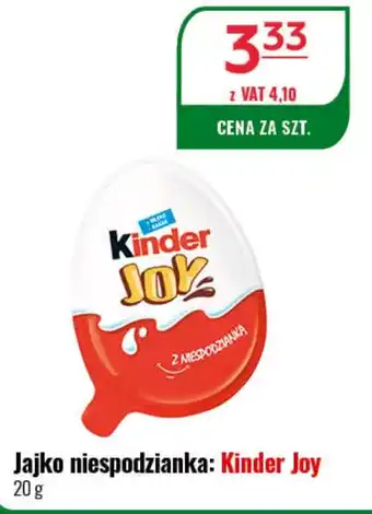 Eurocash Jajko niespodzianka: Kinder Joy 20 g oferta