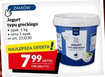 Makro Jogurt typu greckiego 1 kg oferta