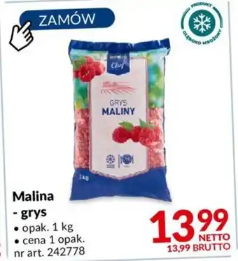 Malina - grys 1 kg