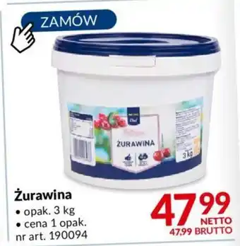 Makro Żurawina 3 kg oferta