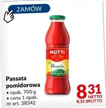 Makro Passata pomidorowa 700 g oferta