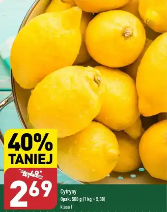 ALDI Cytryny 500 g oferta