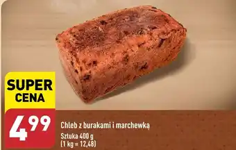 ALDI Chleb z burakami i marchewką 400g oferta