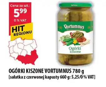 Eurocash Cash & Carry OGÓRKI KISZONE VORTUMNUS 780 g oferta