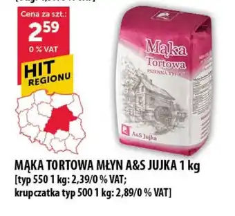 Eurocash Cash & Carry MĄKA TORTOWA MŁYN A&S JUJKA 1 kg oferta