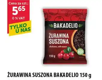 Eurocash Cash & Carry ŻURAWINA SUSZONA BAKADELIO 150 g oferta