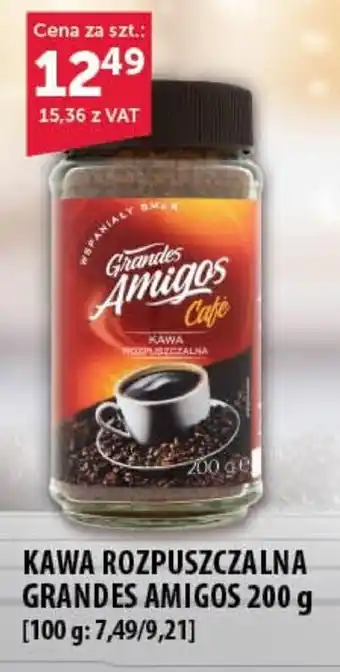 Eurocash Cash & Carry KAWA ROZPUSZCZALNA GRANDES AMIGOS 200 g oferta