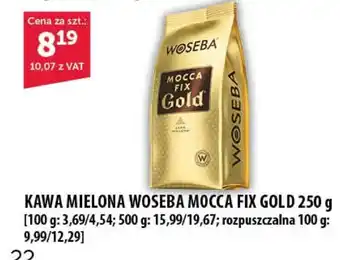 Eurocash Cash & Carry KAWA MIELONA WOSEBA MOCCA FIX GOLD 250 g oferta