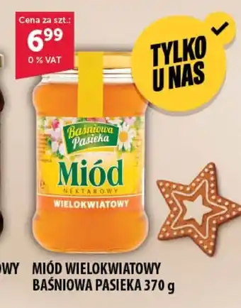 Eurocash Cash & Carry MIÓD WIELOKWIATOWY BAŚNIOWA PASIEKA 370 g oferta