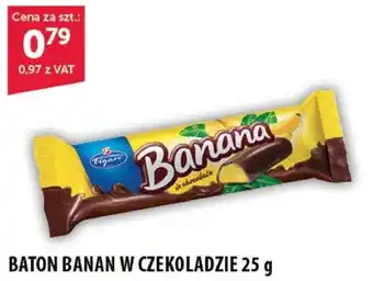 Eurocash Cash & Carry BATON BANAN W CZEKOLADZIE 25 g oferta