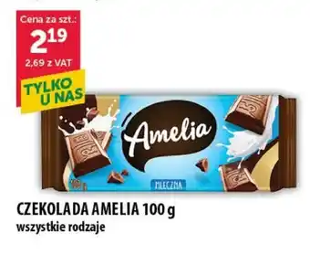 Eurocash Cash & Carry CZEKOLADA AMELIA 100 g oferta