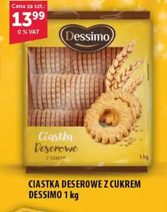 Eurocash Cash & Carry CIASTKA DESEROWE Z CUKREM DESSIMO 1 kg oferta