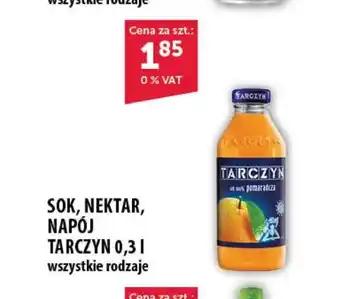 Eurocash Cash & Carry SOK, NEKTAR, NAPÓJ TARCZYN 0,3 l oferta