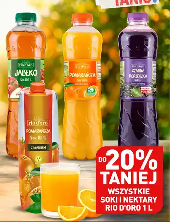ALDI WSZYSTKIE SOKI I NEKTARY RIO D'ORO 1L oferta
