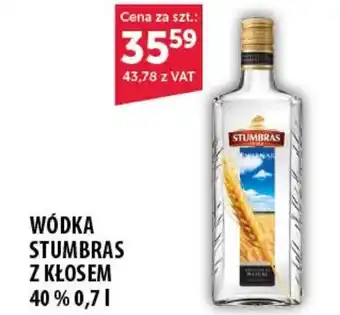 Eurocash Cash & Carry WÓDKA STUMBRAS Z KŁOSEM 40% 0,7 l oferta