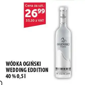 Eurocash Cash & Carry WÓDKA OGIŃSKI WEDDING EDDITION 40% 0,5 l oferta