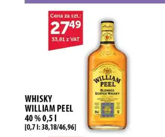 Eurocash Cash & Carry WHISKY WILLIAM PEEL 40% 0,5 l oferta