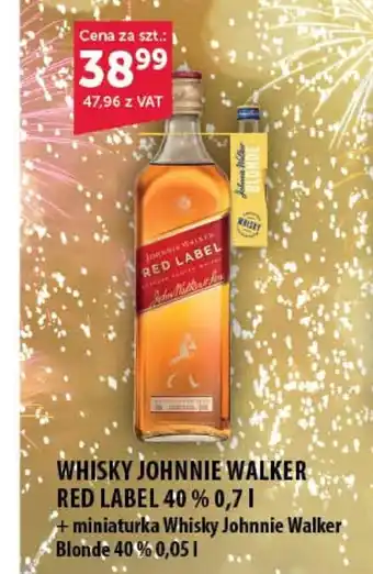 Eurocash Cash & Carry WHISKY JOHNNIE WALKER RED LABEL 40% 0,7 l oferta