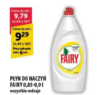 Eurocash Cash & Carry PŁYN DO NACZYŃ FAIRY 0,85-0,9 l oferta