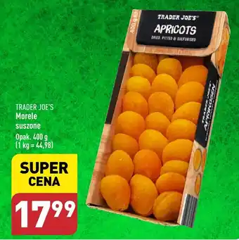 ALDI TRADER JOE'S Morele suszone 400g oferta