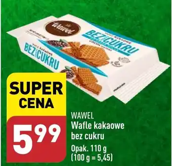 ALDI WAWEL Wafle kakaowe bez cukru 110g oferta