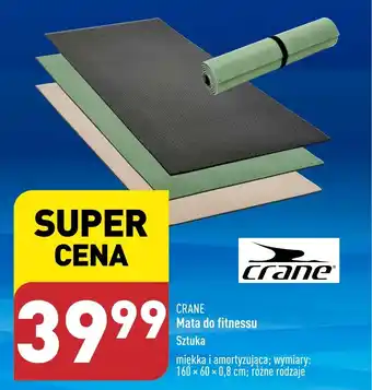 ALDI CRANE Mata do fitnessu oferta