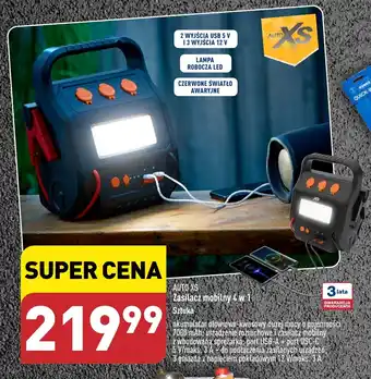 ALDI AUTO XS Zasilacz mobilny 4w 1 oferta