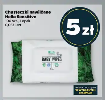 Netto Chusteczki nawilżane hello sensitive oferta