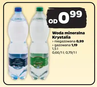 Netto Woda mineralna krystalia oferta