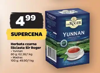 Netto Herbata czarna liściasta sir roger oferta