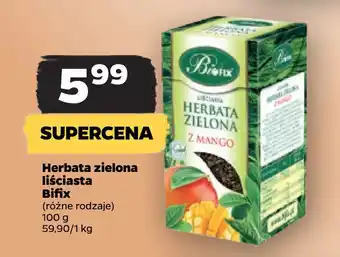 Netto Herbata zielona liściasta bifix oferta