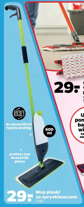 Netto Mop płaski ze spryskiwaczem oferta