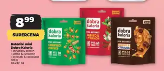 Netto Batoniki mini dobra kaloria oferta