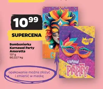 Netto Bombonierka karnawał party amoretta oferta
