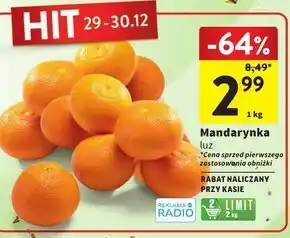 Intermarche Mandarynki oferta