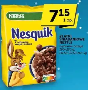 ABC Nestlé nesquik zbożowe kuleczki o smaku czekoladowym 250 g oferta