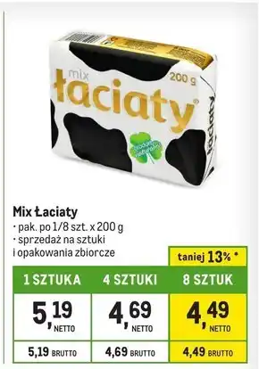 Makro Łaciaty mix tłuszczowy do smarowania 200 g oferta