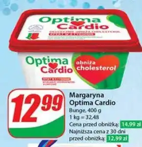 Dino Optima cardio margaryna roślinna z dodatkiem steroli roślinnych 400 g oferta