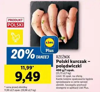 Lidl Polędwiczki z kurczaka rzeźnik oferta