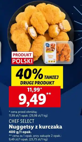 Lidl Nuggetsy chef select oferta