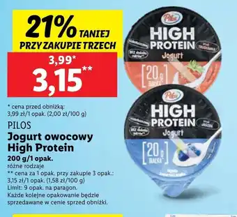 Lidl Jogurt pilos oferta