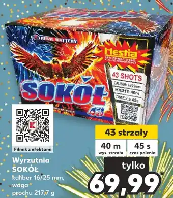 Kaufland Wyrzutnia fajerwerków oferta