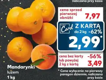 Kaufland Mandarynki oferta