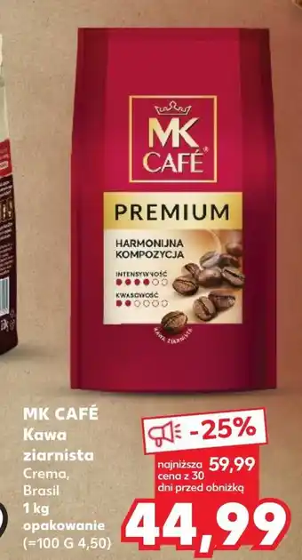 Kaufland Kawa ziarnista oferta
