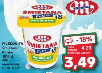 Kaufland Śmietana mlekovita oferta